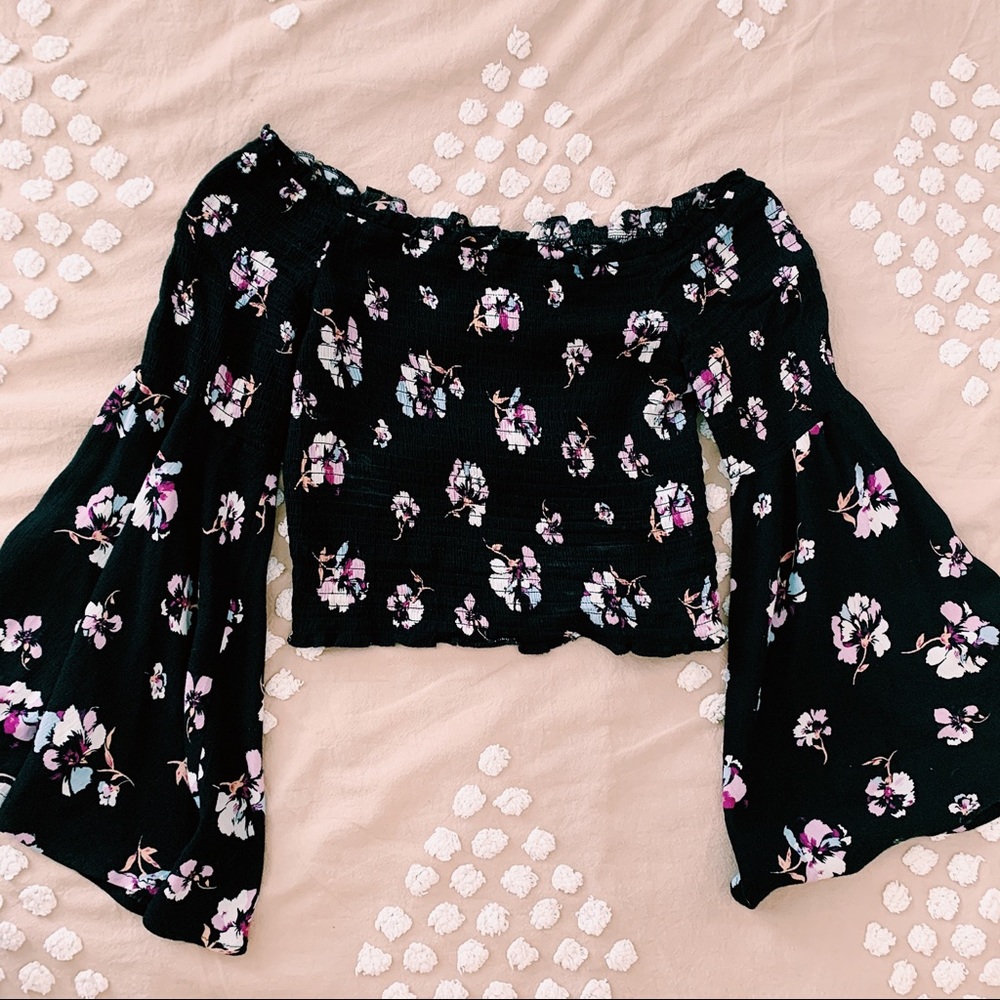 F21 Off the Shoulder Top